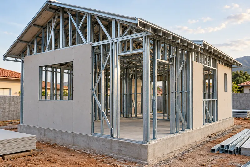 Imagem ilustrativa de steel frame